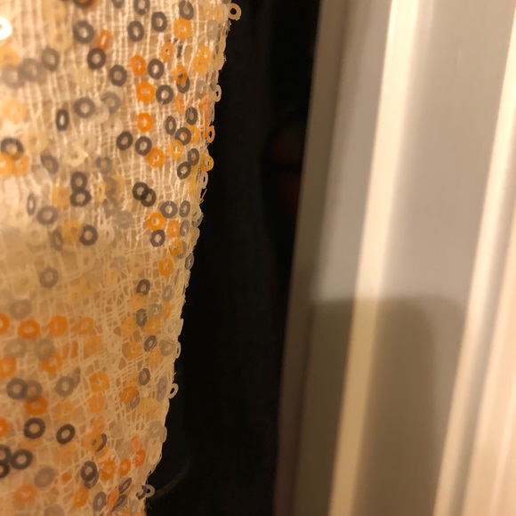 BCBG Bryleigh Strapless Sequined and Lace Dress - Picture 6 of 6